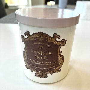 Vanilla Noir Small Batch Hand Poured Soy Wax Candle 9 oz